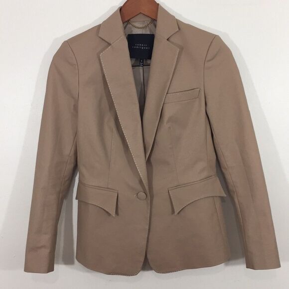Robert Rodrigues beige blazer jacket‎ - Picture 1 of 5